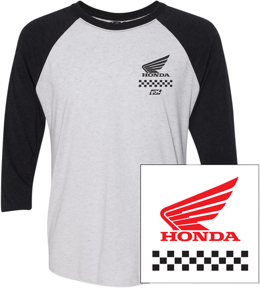FACTORY EFFEX Camiseta de béisbol Honda Wing - Blanco/Negro - XL 23-87326
