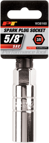 PERFORMANCE TOOL Socket - Spark/Plug - 5/8" W38160