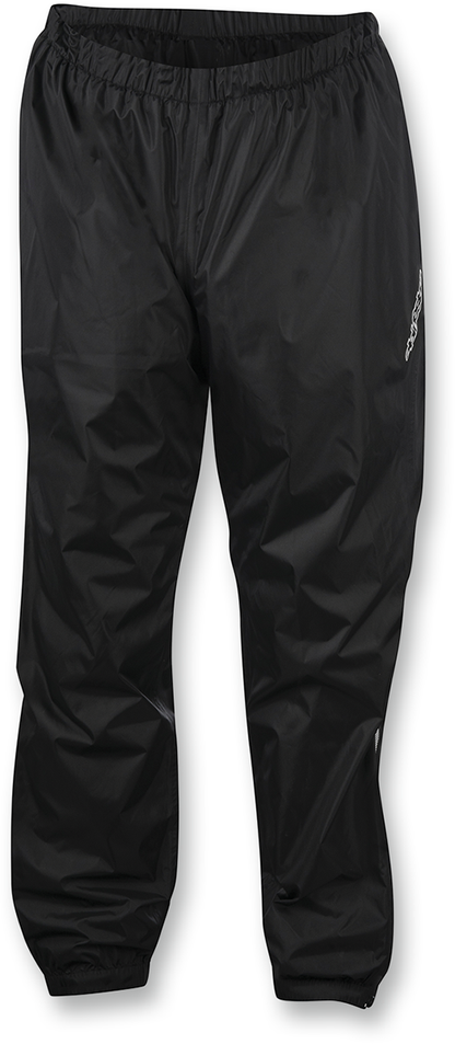 Pantalones de lluvia ALPINESTARS Hurricane - Negro - Pequeño 3224617-10-S 