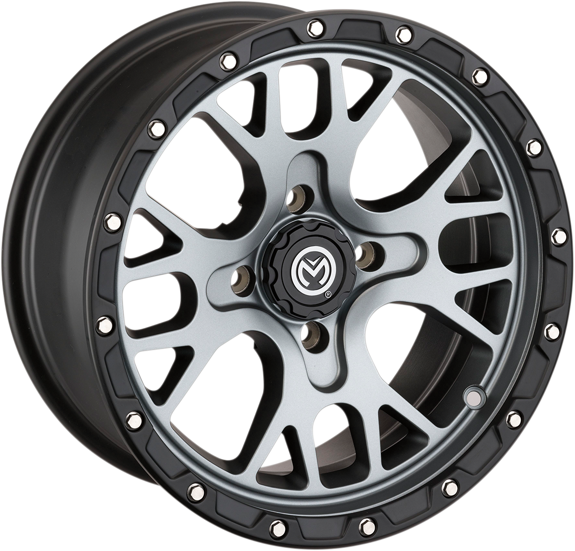 MOOSE UTILITY Wheel - 545X - Front/Rear - Gray - 14x7 - 4/110 - 5+2 545147110SGBL54