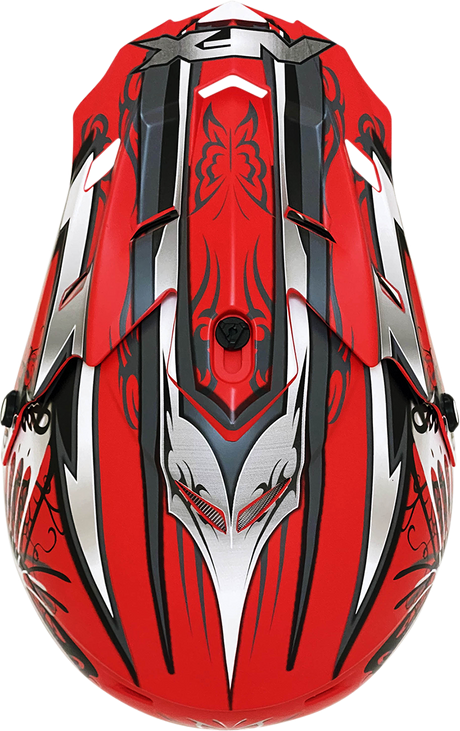 AFX FX-17 Helmet - Butterfly - Matte Ferrari Red - Small 0110-7117
