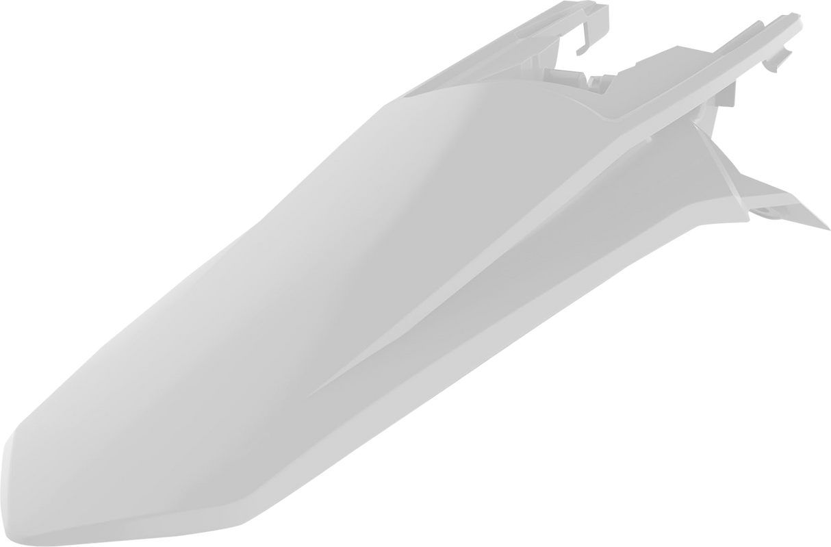 POLISPORT Fender - Rear - White - SX 85 8554700002