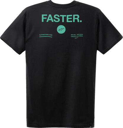 ALPINESTARS Faster T-Shirt - Black - Large 1232-72208-10-L