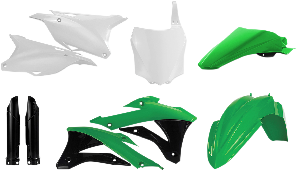 ACERBIS Full Replacement Body Kit - OEM Green/White/Black 2374115135