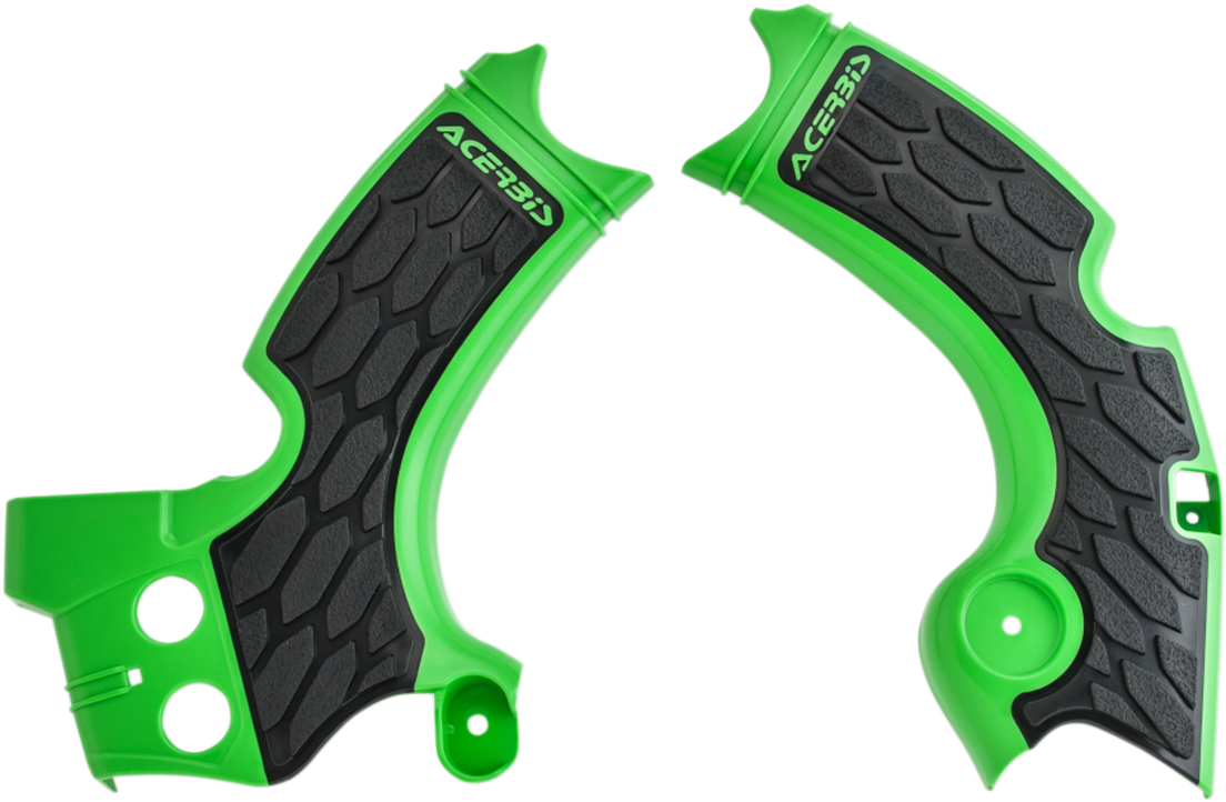 Protectores de bastidor ACERBIS X-Grip - Verde/Negro - KX 250 F 2657591089