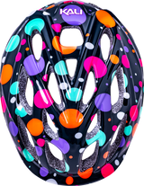 Casco iluminado KALI Child Chakra - Confeti - Verde azulado brillante - XS 221022134 