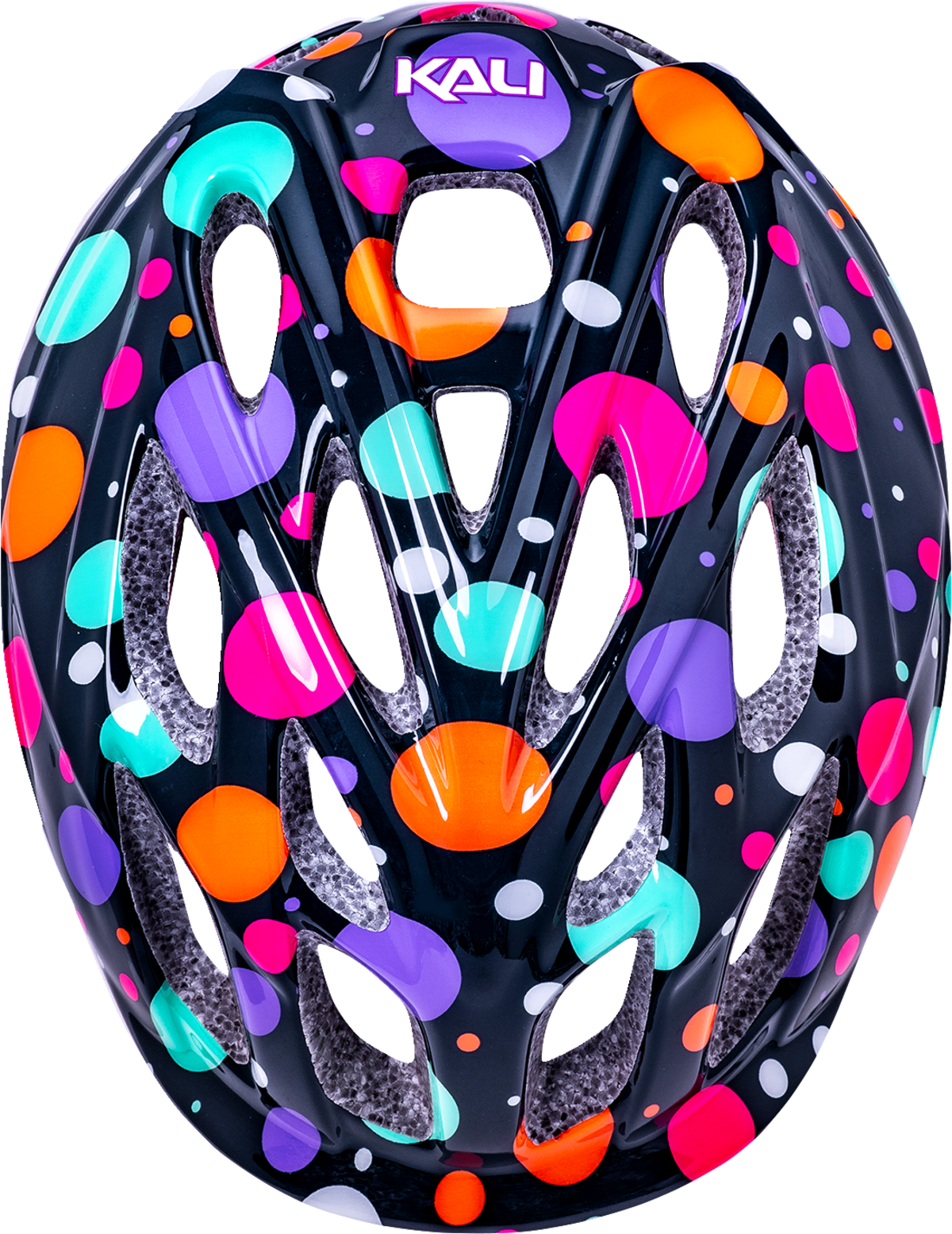 KALI Child Chakra Lighted Helmet - Confetti - Gloss Teal - Small 0221022135