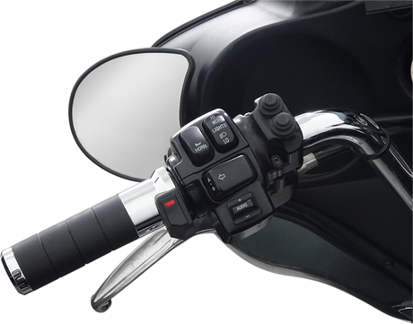 KOSO NORTH AMERICA Grips - Heated - Titan-X - 1" - Chrome AX068M10