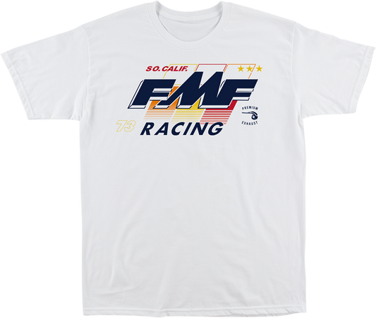 FMF Retro T-Shirt - White - XL FA20118909WHTXL 3030-19712