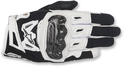 Guantes ALPINESTARS Stella SMX-2 Air Carbon V2 - Negro/Blanco - Pequeño 3517717-12-S 