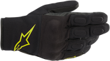ALPINESTARS S-MAX Drystar Gloves - Black/Fluo Yellow -Medium 3527620-155-M