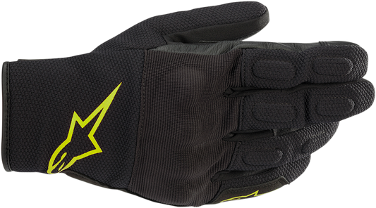 ALPINESTARS S-MAX Drystar® Gloves - Black/Fluo Yellow -XL 3527620-155-XL