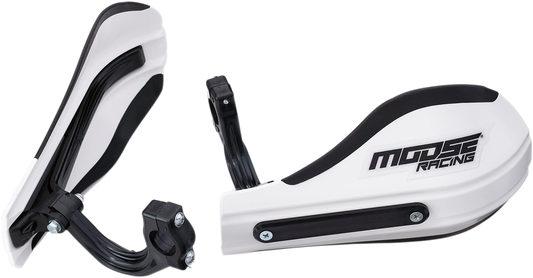 MOOSE RACING Handguards - Roost 2 - White 53-220