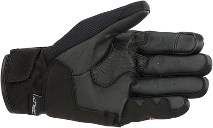 ALPINESTARS S-MAX Drystar® Gloves - Black/Fluo Red - 2XL 3527620-1030-2X