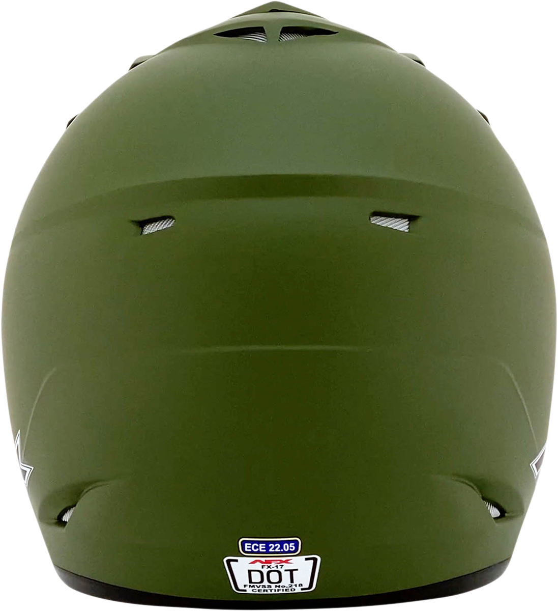 AFX FX-17 Helmet - Flat Olive Drab - Medium 0110-4448