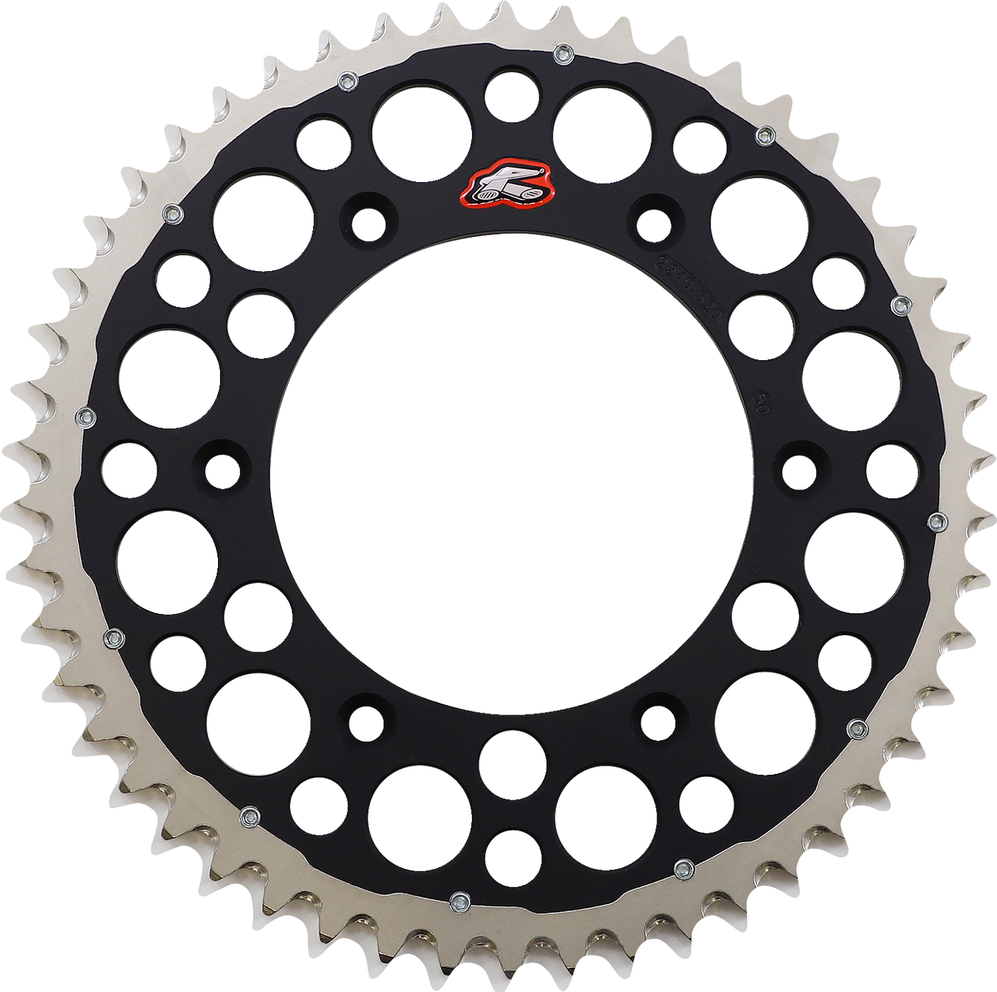 RENTHAL Twinring™ Rear Sprocket - 50 Tooth - Black 2240-520-50GPBK