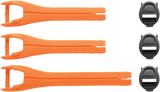 THOR Blitz XP MX Boot Straps - Youth - Orange - Size 1-7 3430-0878