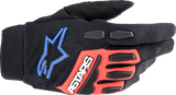 ALPINESTARS Full Bore XT Gloves - Black/Bright Red/Blue - 2XL 3563623-1317-2X