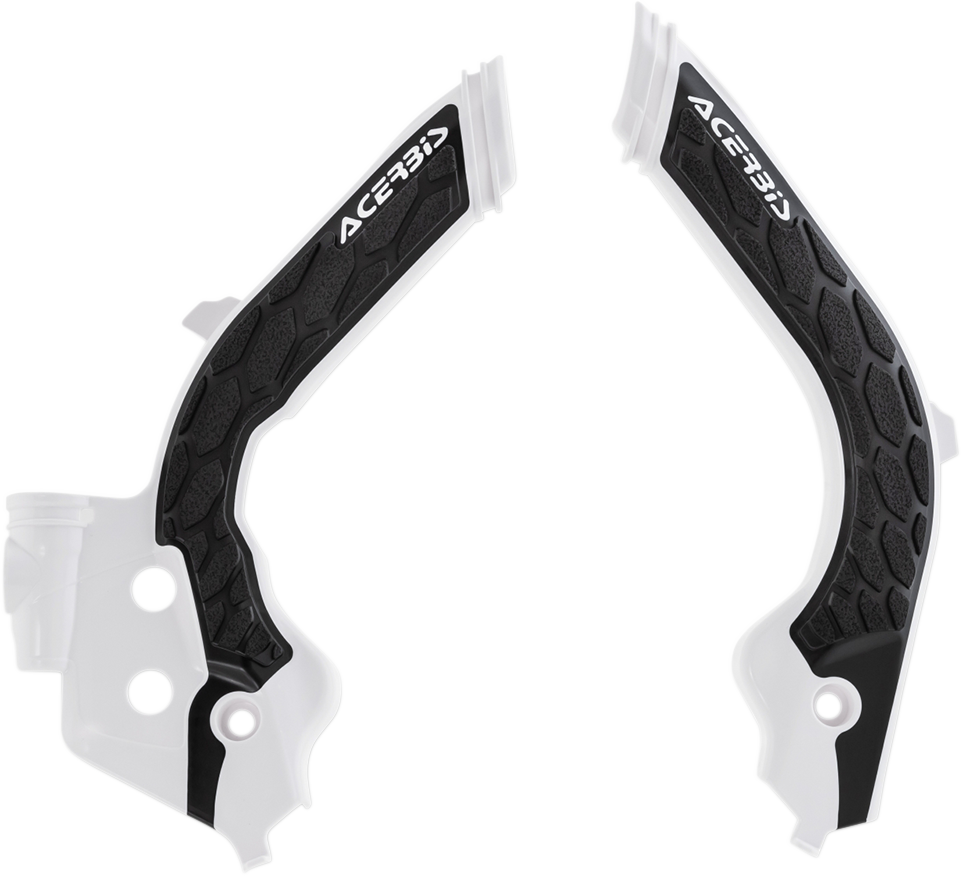 ACERBIS X-Grip Frame Guards - White/Black 2733451035