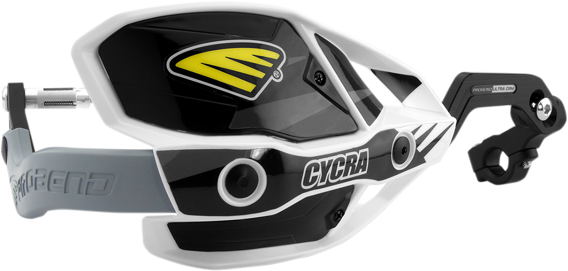CYCRA Handguards - Ultra - Oversized - White/Black 1CYC-7408-12X