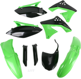 ACERBIS Full Replacement Body Kit - OEM Green/Black 2198050145