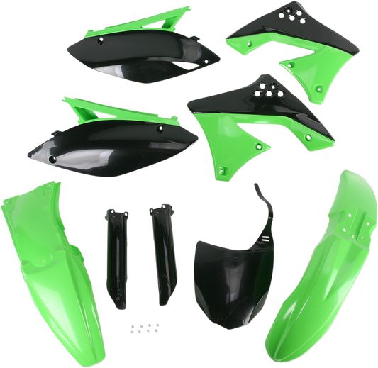 Kit de carrocería de repuesto completo ACERBIS - OEM verde/negro 2198050145