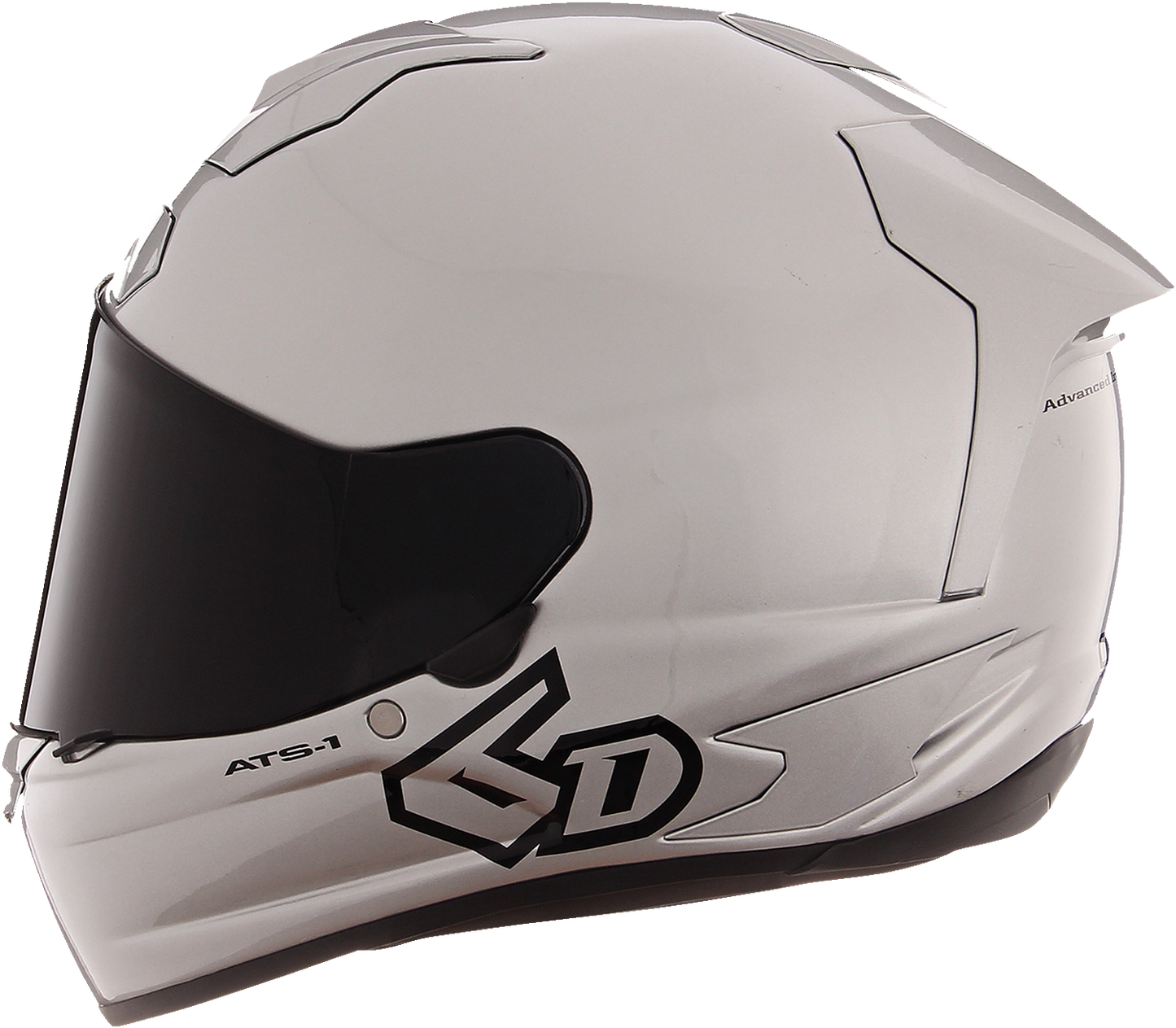 6D ATS-1R Helmet - Gloss Silver - Small 30-0995