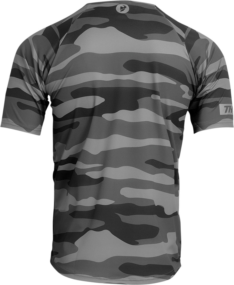 THOR Assist Jersey - Short-Sleeve - Camo Gray - Small 5020-0026