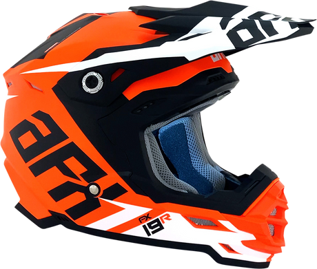 AFX FX-19R Helmet - Racing - Matte Orange - Small 0110-7083
