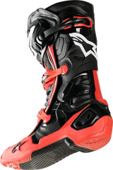Botas ALPINESTARS Tech 10 Acumen - Negro/Rojo - US 8 2010020-312-8 