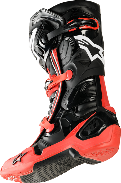 ALPINESTARS Tech 10 Acumen Boots - Black/Red - US 12 2010020-312-12