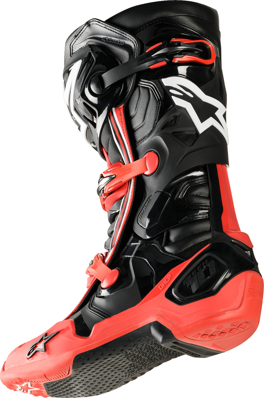 Botas ALPINESTARS Tech 10 Acumen - Negro/Rojo - US 10 2010020-312-10 