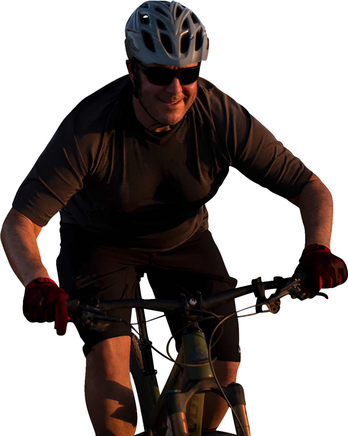 Casco KALI Chakra Solo - Gris brillante - L/XL 221222127