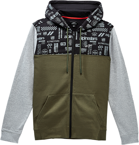 ALPINESTARS Perpetuity Hoodie - Military - Large 123053170690L