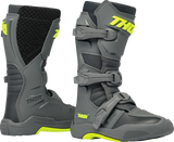 THOR Youth Blitz XR Boots - Gray/Charcoal - Size 3 3411-0740