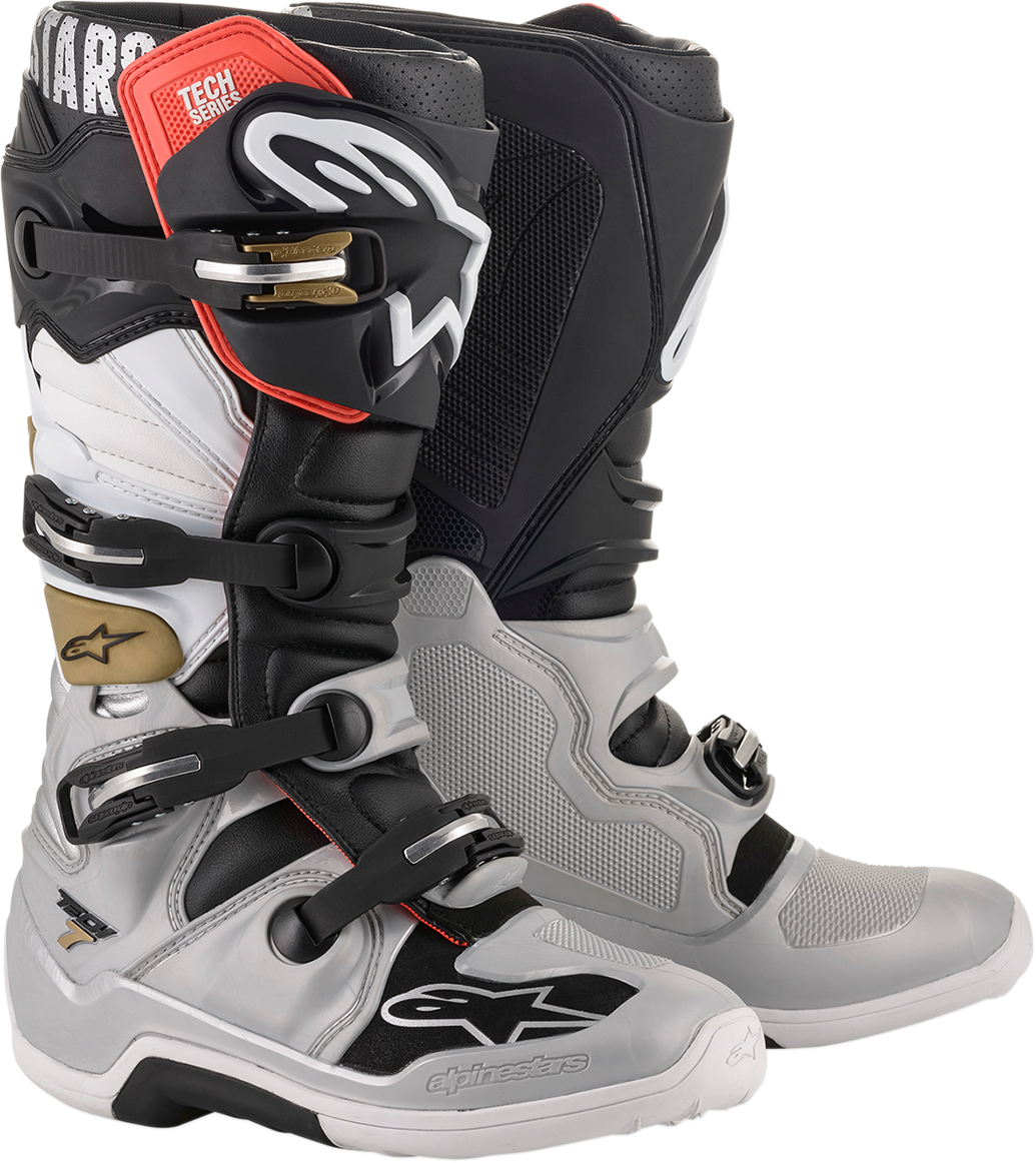 ALPINESTARS Tech 7 Boots - Black/Gray - US 7 2012014-1829-7