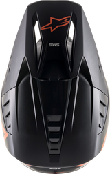 ALPINESTARS SM5 Helmet - Compass - Matte Black/Orange Fluo - Large 8303321-1149-LG