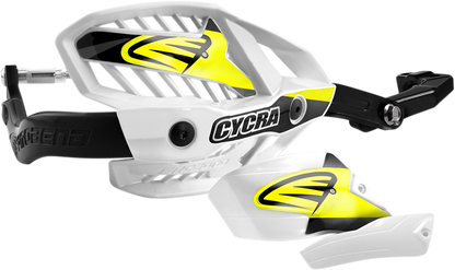 CYCRA Handguards - HCM - 1-1/8" - White 1CYC-7506-42HCM