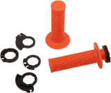 MOOSE RACING Grips - Lock-On - Orange/Black B36MRO-B