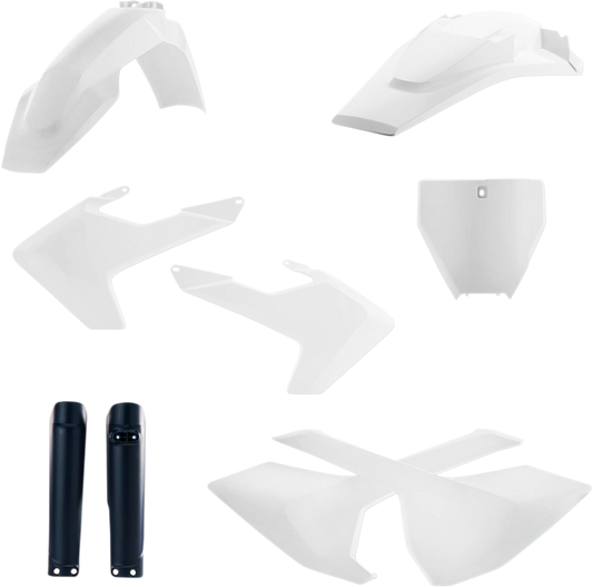 ACERBIS Full Replacement Body Kit - OEM '17 White/Black 2462605569