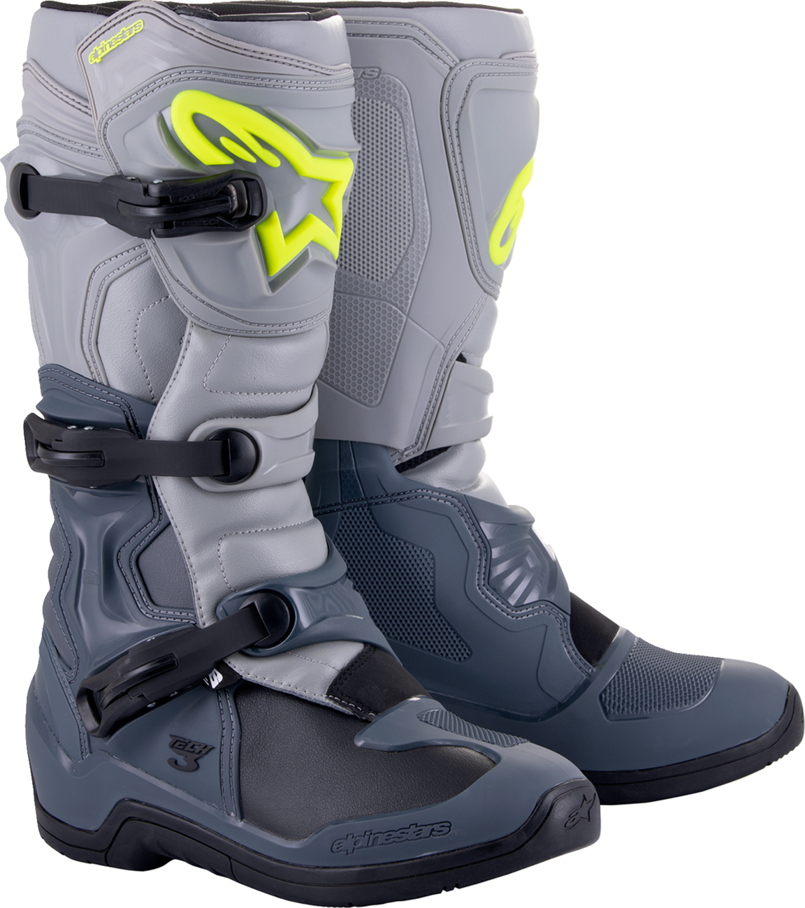 ALPINESTARS Tech 3 Boots - Gray/Black - US 7 2013018-9069-7