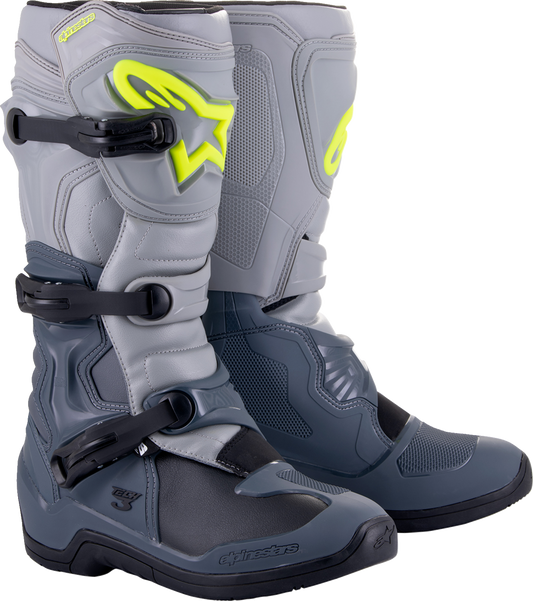 ALPINESTARS Tech 3 Boots - Gray/Black - US 7 2013018-9069-7