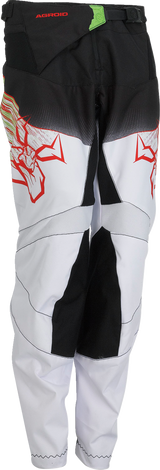 MOOSE RACING Youth Agroid Pants - Green/Red/Black - 24 2903-2276