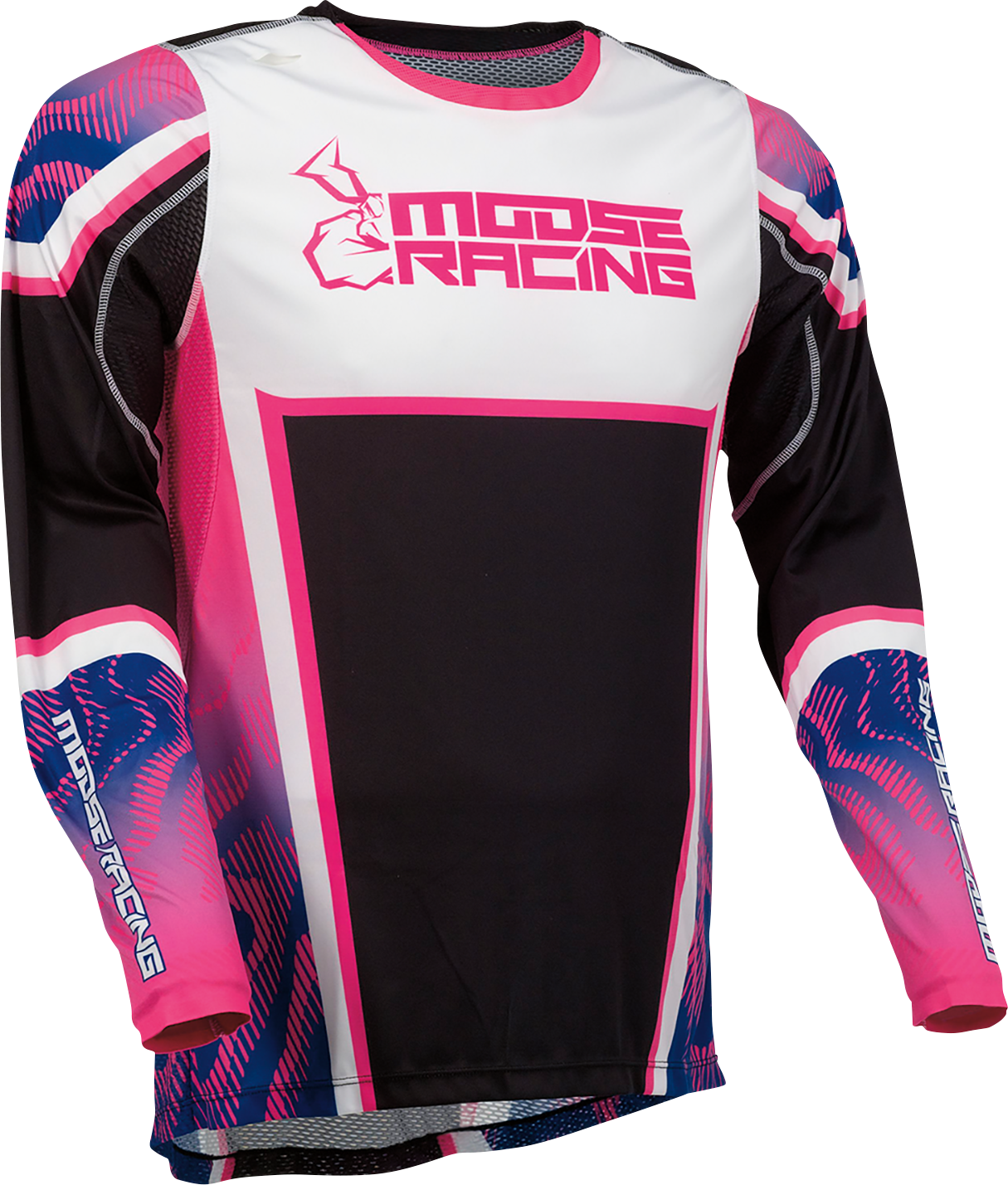 MOOSE RACING Agroid Jersey - Pink/Purple/Black - XL 2910-7399