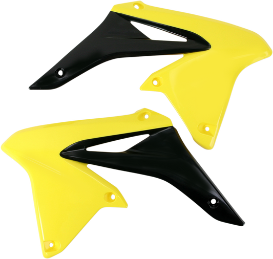 ACERBIS Radiator Shrouds - Yellow/Black 2171911017