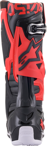 Botas ALPINESTARS Tech 10 - Negro/Rojo - US 13 2010020-31-13