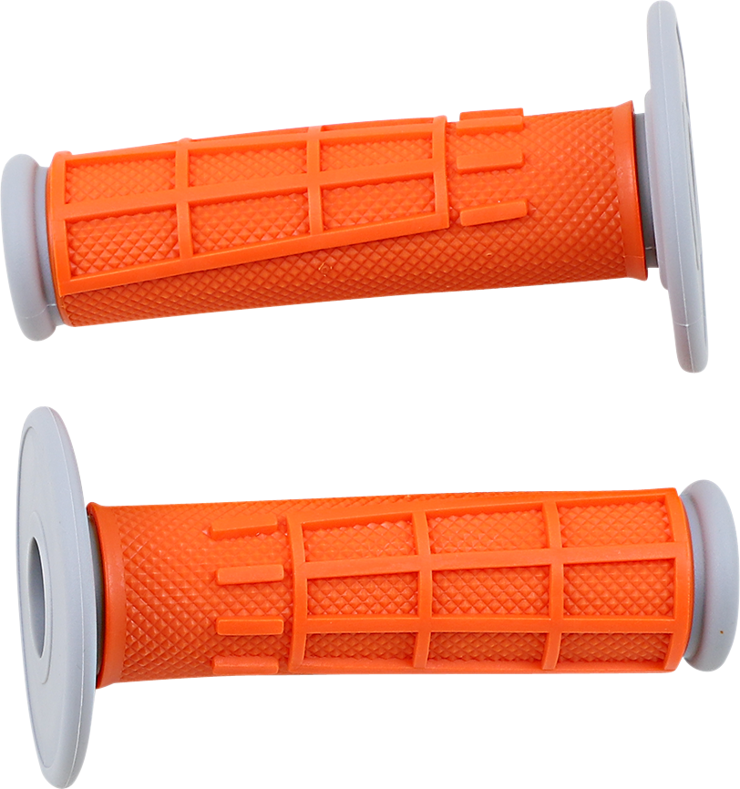 MOOSE RACING Grips - Compound - Half-Waffle - Orange 1MG2315-VEM