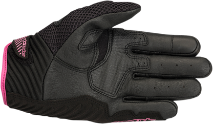 Guantes ALPINESTARS Stella SMX-1 Air V2 - Negro/Fucsia - Grande 3590518-1039-L 