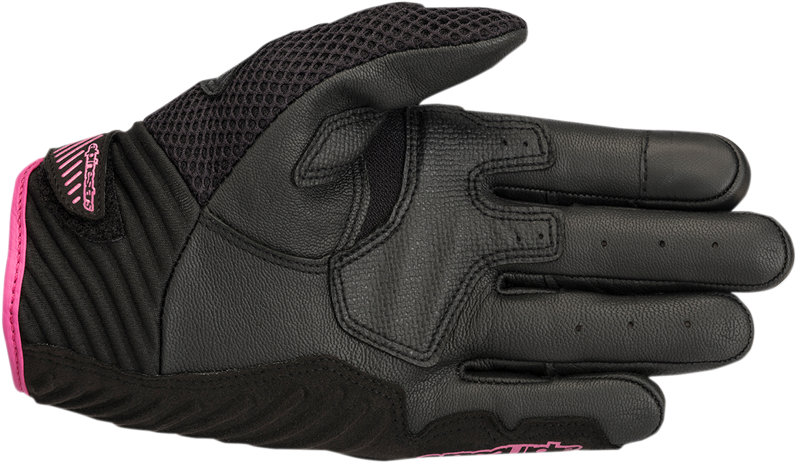 ALPINESTARS Stella SMX-1 Air V2 Gloves - Black/Fuchsia - XL 3590518-1039-XL