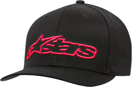 ALPINESTARS Blaze Flexfit Hat - Black/Red - Large/XL 1039810051030LX